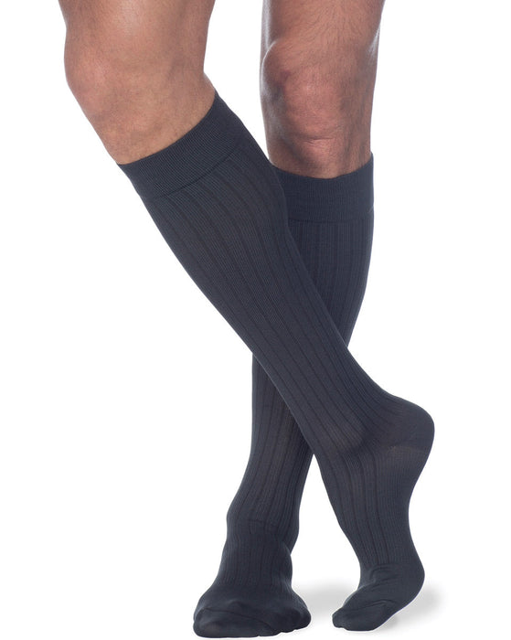 Sigvaris 189C Business Casual Knee High Dress Socks Closed Toe 15-20mmHg