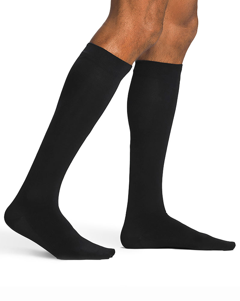Sigvaris 191C Sea Island Cotton Closed Toe Men's Socks 15-20mmHg