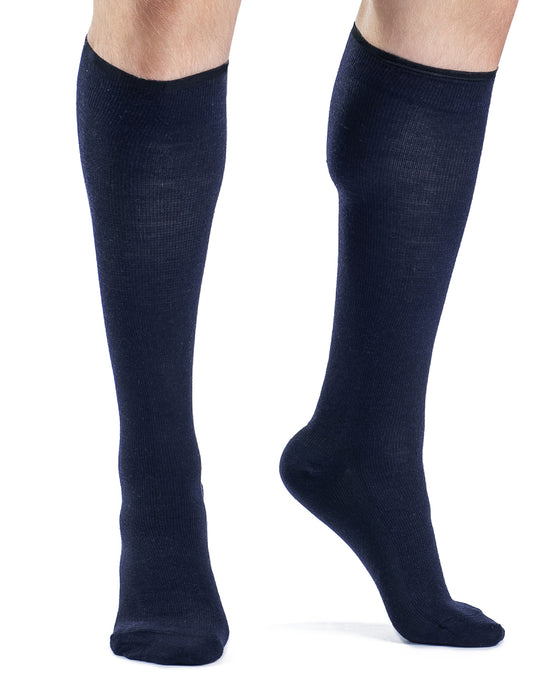 Sigvaris 192C All Season Wool Closed Toe Men's Socks 15-20mmHg