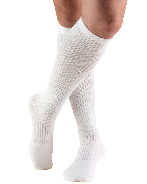 TRUFORM TruSoft Diabetic/Athletic Knee Length Socks 8-15 mmHg