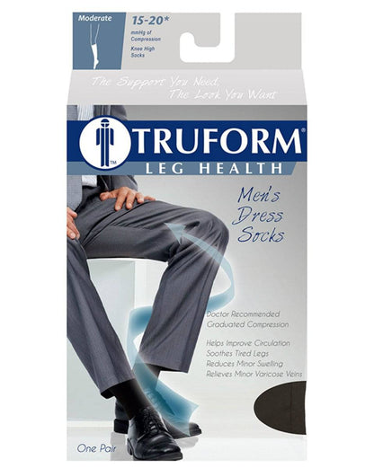 TRUFORM Kniestrümpfe für Herren, 15–20 mmHg