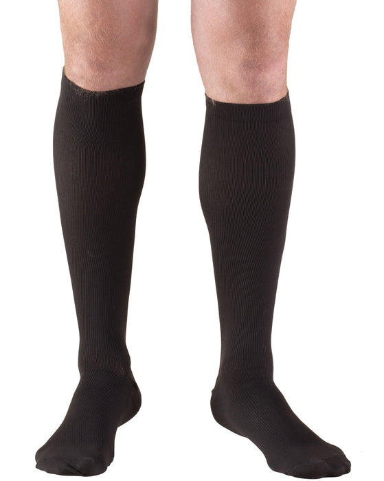 TRUFORM Men's Dress Knee High Socks 30-40 mmHg