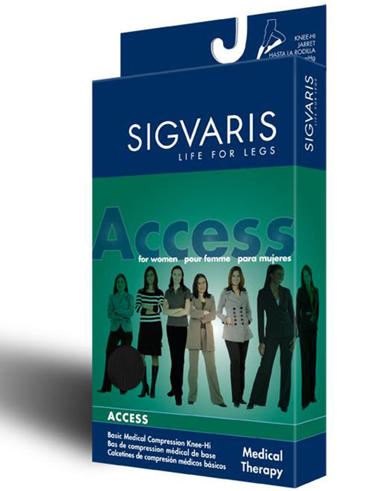 Sigvaris Dynaven (Formerly 970 Access) Series OPEN TOE Pantyhose 20-30 mmHg - 972P