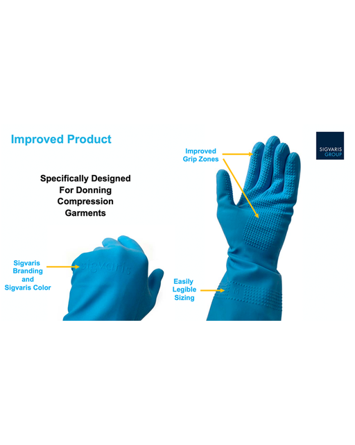 Sigvaris Textured Rubber Gloves