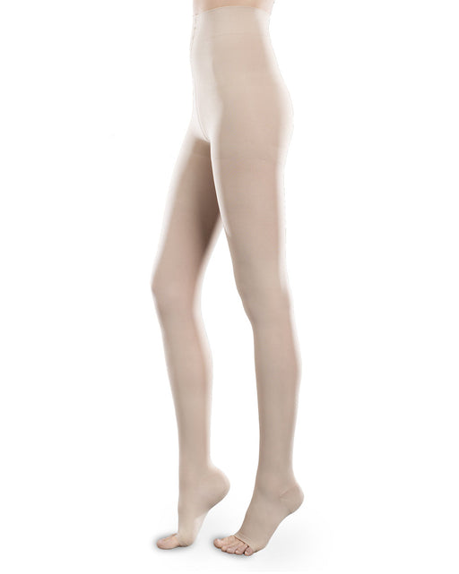 Therafirm Sheer Ease Women's OPEN TOE Pantyhose 20-30mmHg - Clearance