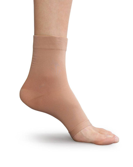 Therafirm Unisex Open Toe Support Anklet SOLD AS SINGLE, 20-30 mmHg | Clearance (Final Sale)