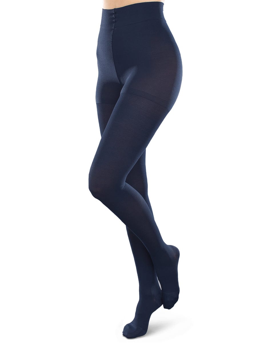 Therafirm Ease Blickdichte Strumpfhose mit geschlossener Spitze für Damen, 20-30 mmHg