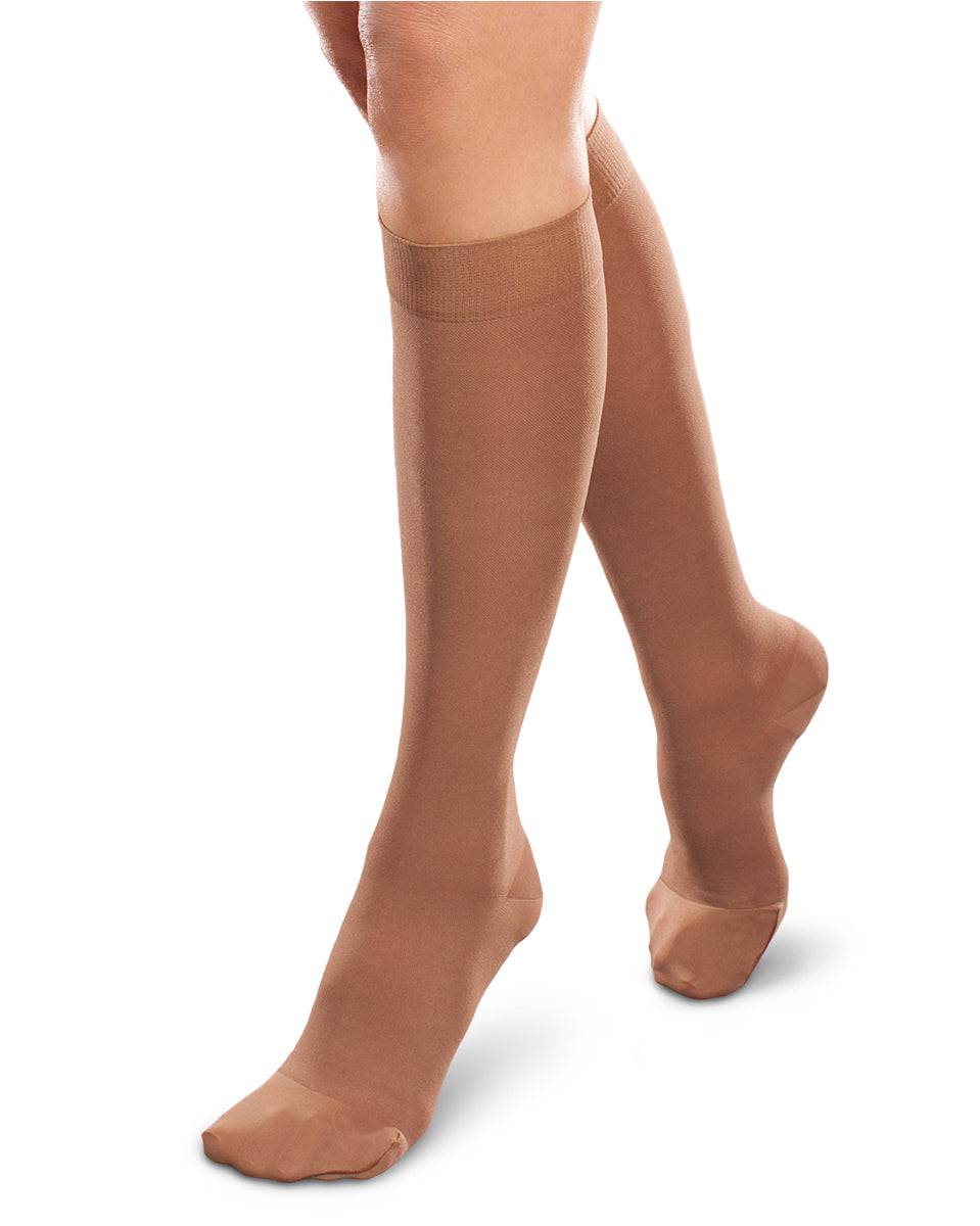 Therafirm Unisex Closed Toe Knee Highs 20-30 mmHg