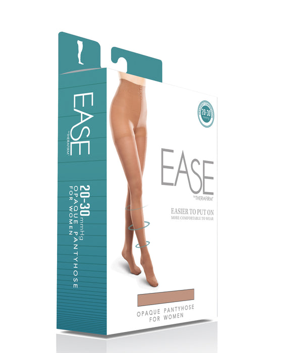 Therafirm Ease Opaque Women Closed Toe Pantyhose 20-30 mmHg