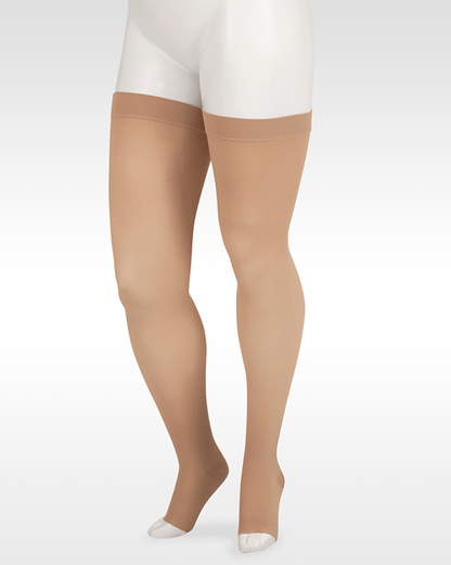 Juzo soft Thigh High Open Toe 20-30 mmHg | Clearance (Final Sale)