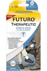 Futuro Therapeutic Diabetic Crew Socks For Men & Women
