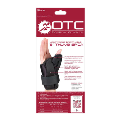 OTC 6" WRIST-THUMB SPLINT - 2086
