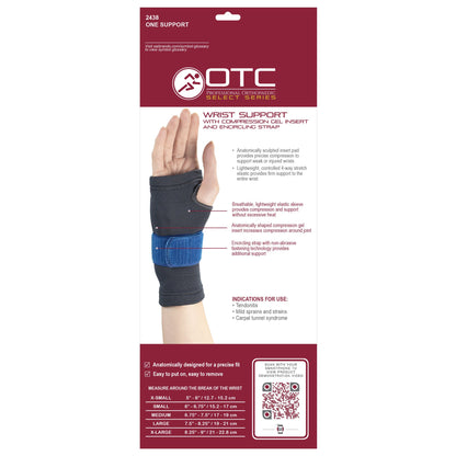 OTC WRIST SUPP W/ GEL INSERT- 2438