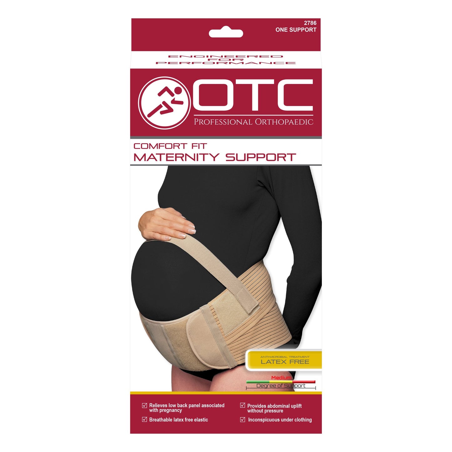OTC MATERNITY SUPPORT ELASTIC - 2786