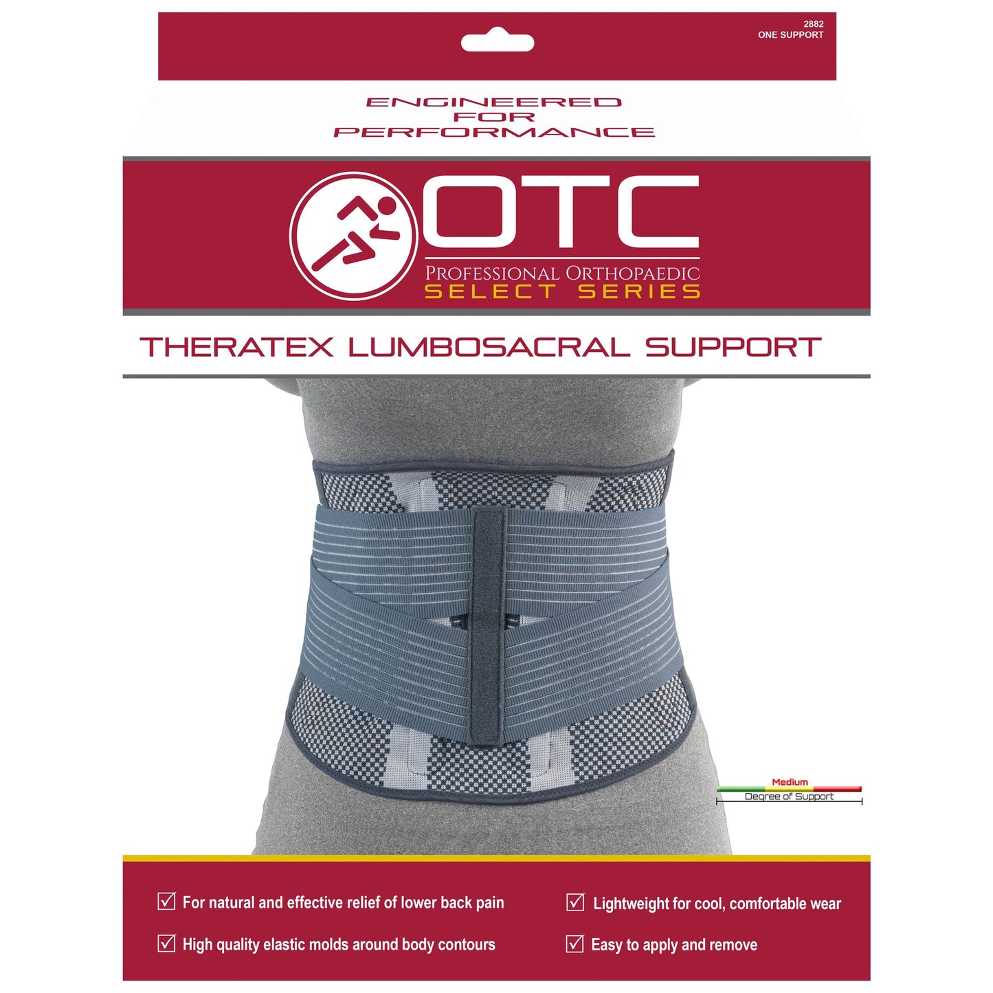 OTC THERATEX LS SUPPORT - 2882