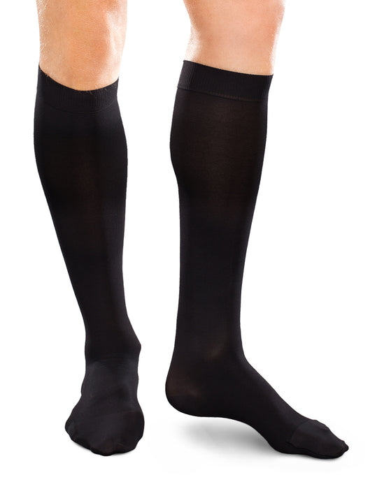 Therafirm Unisex Closed Toe Knee Highs Firm 30-40 mmHg