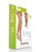 Therafirm Ease Opaque Unisex Open Toe Thigh High 30-40 mmHg