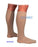 Sigvaris 180C Classic Ribbed Closed Toe Men's Socks 15-20 mmHg