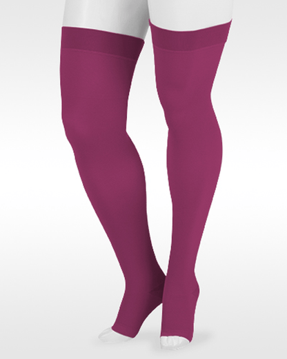 Juzo Soft 2001AG Dream Thigh Highs  20-30mmHg - Seasonal Colors - (OPEN TOE) | Clearance (Final Sale)