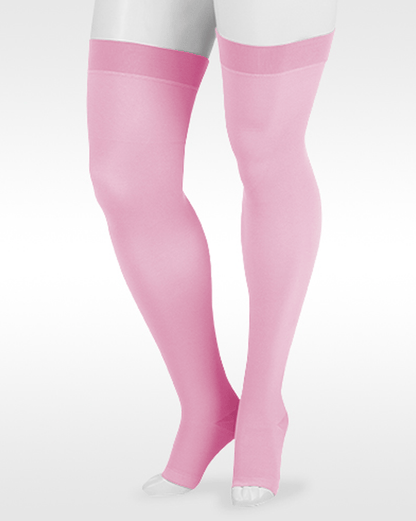 Juzo Soft 2001AG Dream Thigh Highs  20-30mmHg - Seasonal Colors - (OPEN TOE) | Clearance (Final Sale)