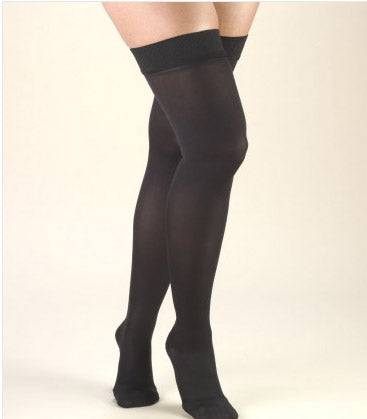 Second Skin Soft and Opaque 20-30 Opaque Thigh High Closed Toe