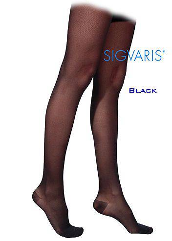 Sigvaris 770 Truly Transparent 20-30 mmHg Women's Closed Toe Thigh High 772N