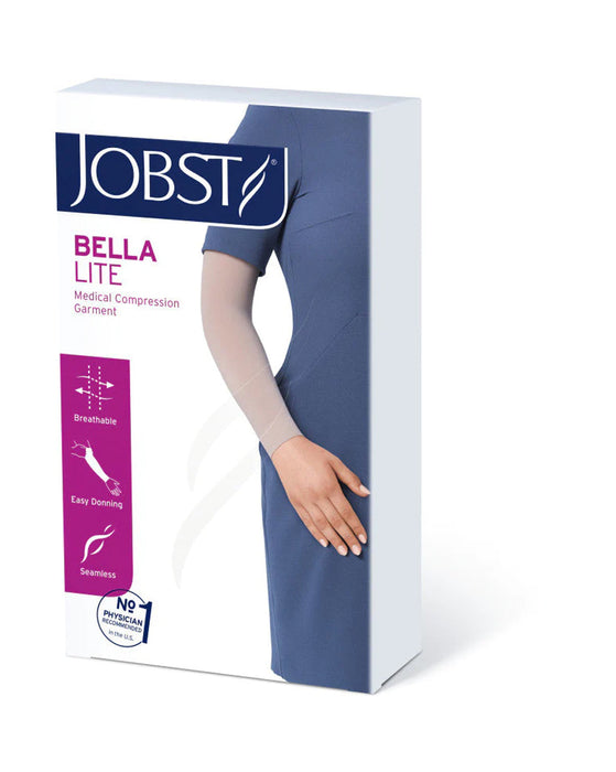 JOBST® Bella™ Lite Armsleeve 20-30 mmHg w/ Gauntlet + Silicone Dot Band