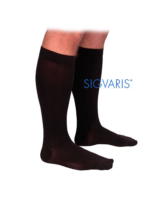 Sigvaris 860 Select Comfort Series 20-30 mmHg Men's Closed Toe Knee Highs - 862C