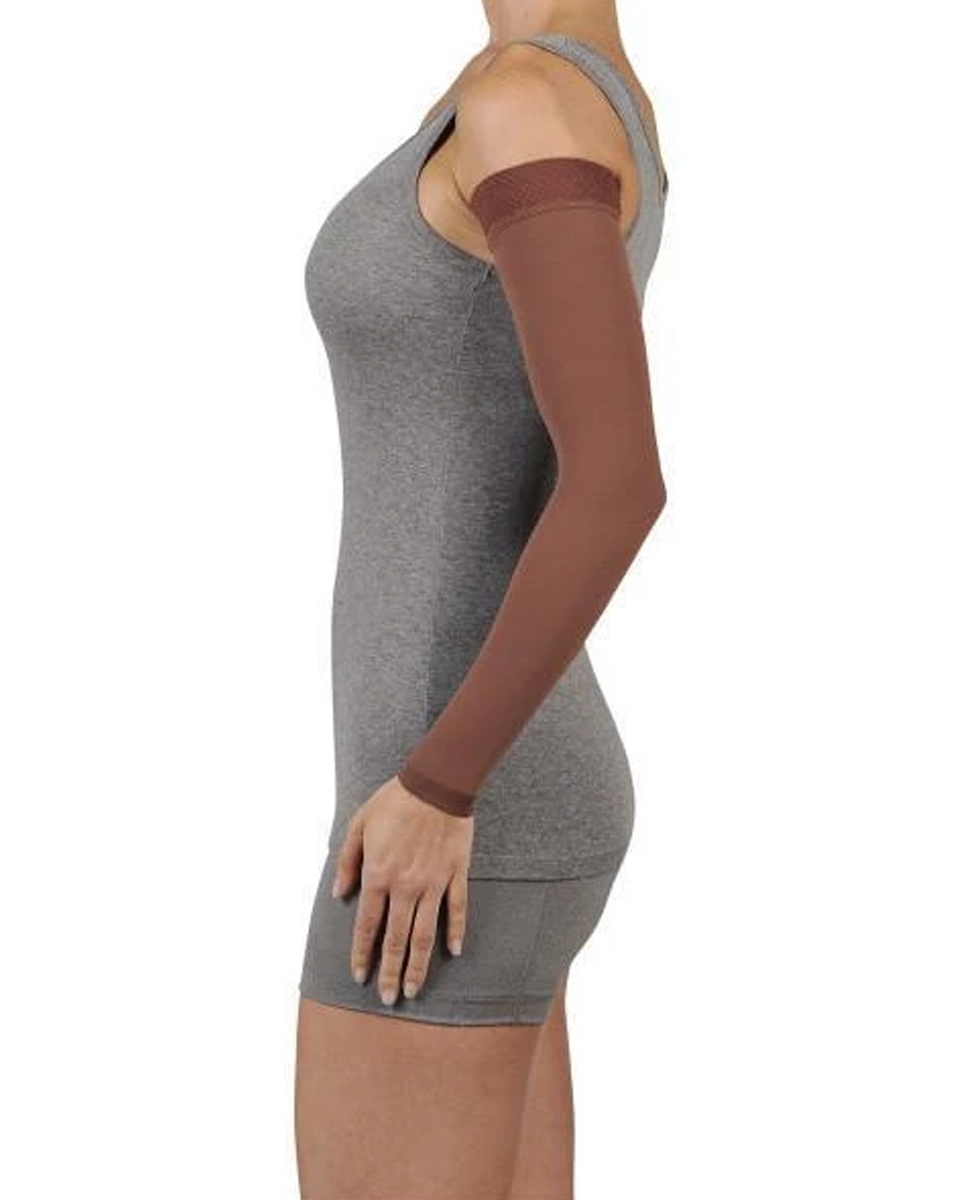 Juzo Soft 20-30 mmHg Armsleeve w/ Silicone Top Band | Clearance (Final Sale)