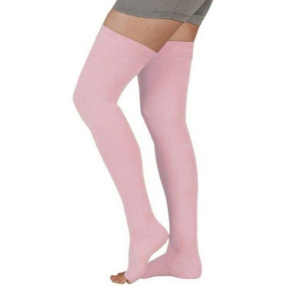 Juzo Dynamic Thigh High Compression Open Toe 20-30 mmHg | Clearance (Final Sale)