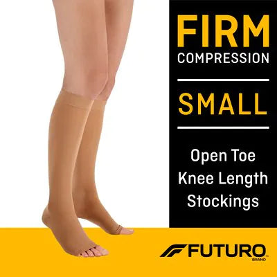 Futuro Open toe therapeutic stockings 20-30 mmHG