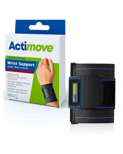 Actimove Sports Edition Elastic Wrap Around Wrist Support - 7341680 - CLEARANCE