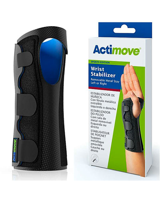 Actimove Wrist Stabilizer w/Removable Metal Stay, Sports Edition - 75729 - CLEARANCE