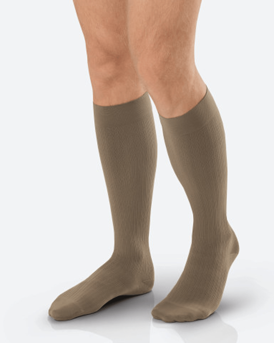 Jobst for Men Ambition Softfit Knee High Ribbed 30-40 mmHg | Clearance (Final Sale)