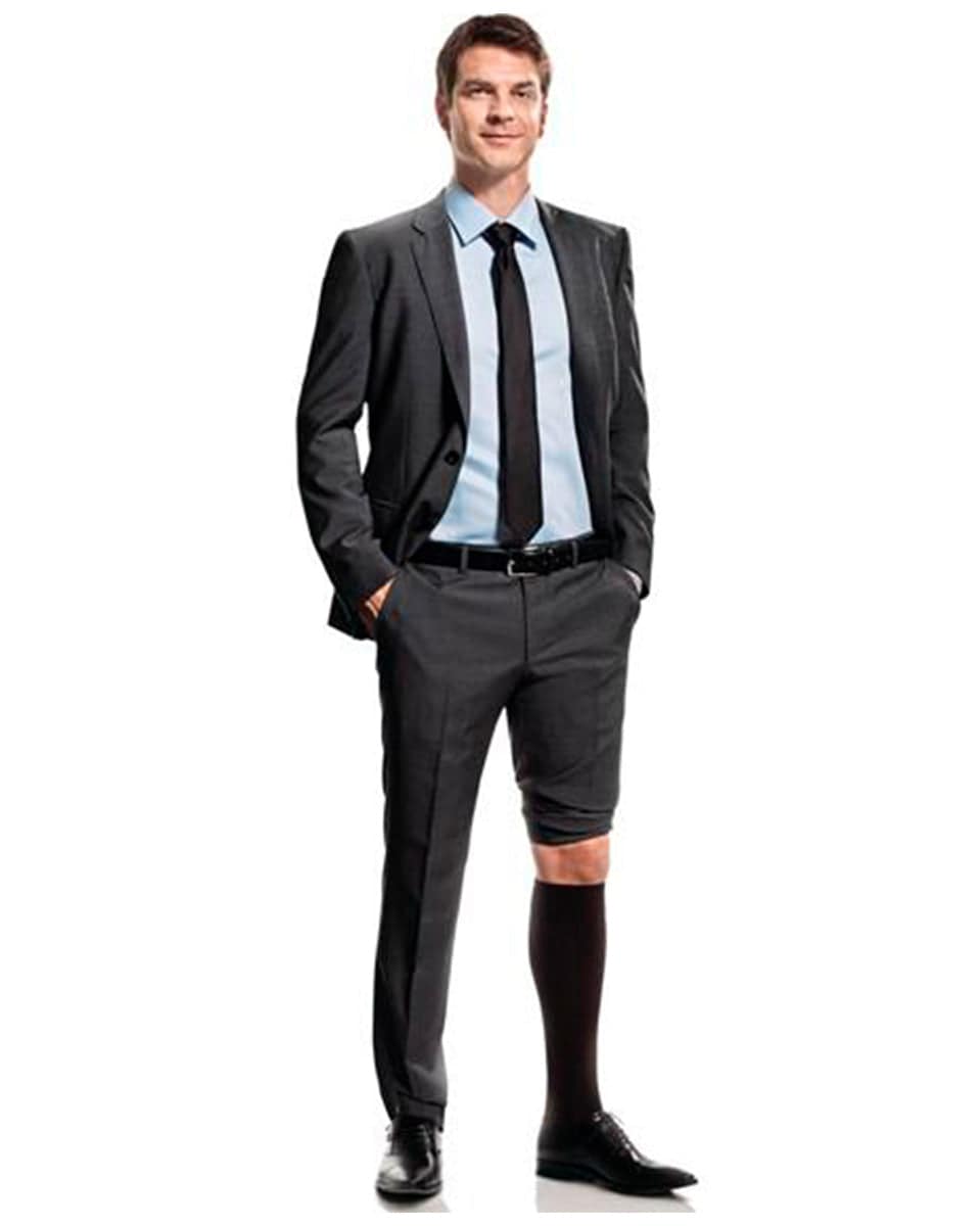 Jobst for Men Ambition 15–20 mmHg Ribbed Knee High Compression Socks | Clearance (Final Sale)
