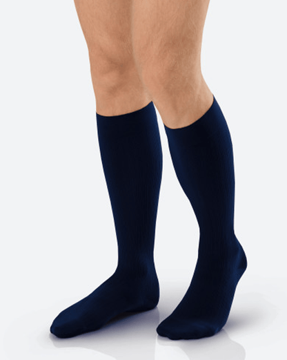 Jobst for Men Ambition 15–20 mmHg Ribbed Knee High Compression Socks | Clearance (Final Sale)