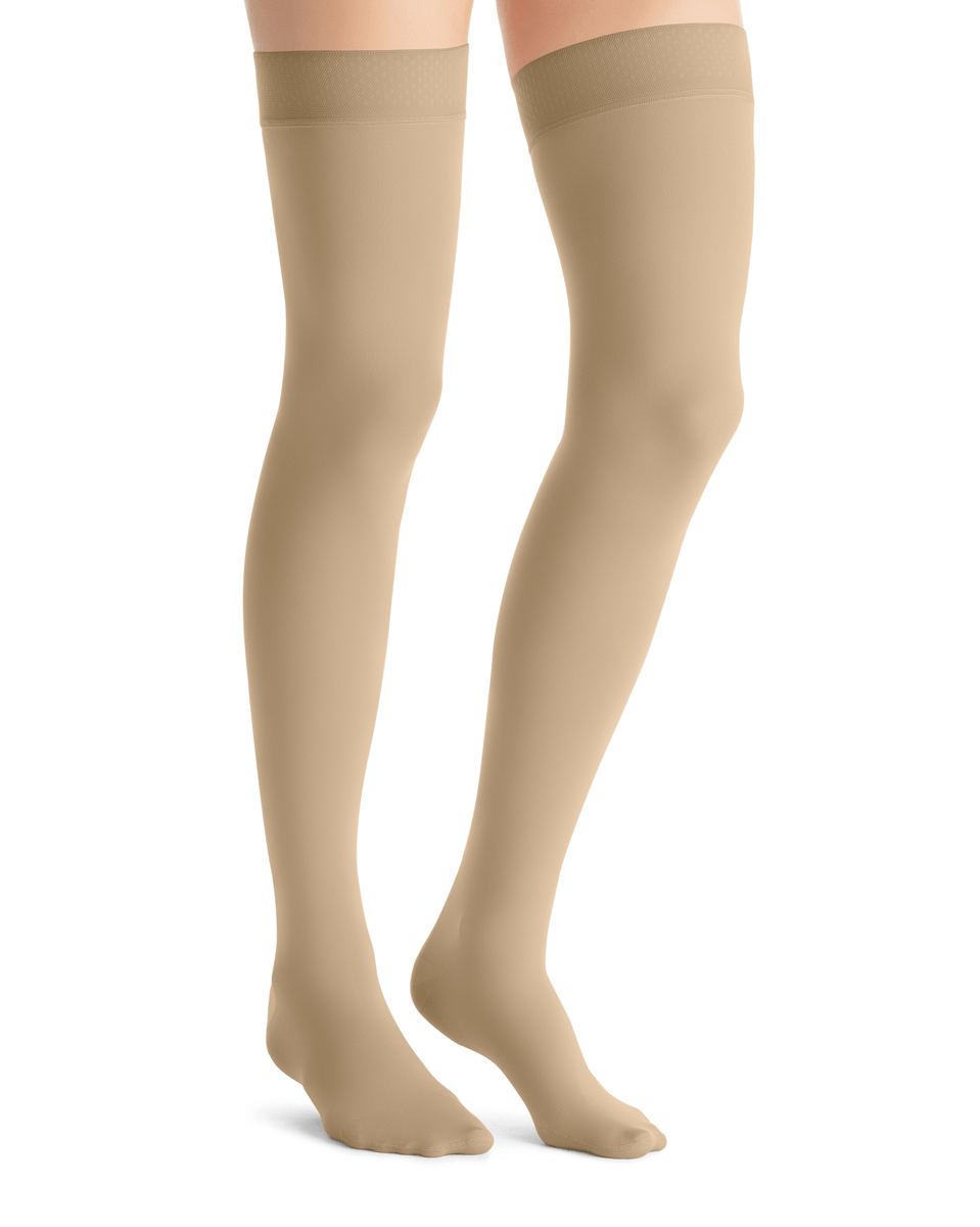 Jobst Opaque Sensitive Bout fermé Cuissardes Soutien ferme 20-30 mmHg