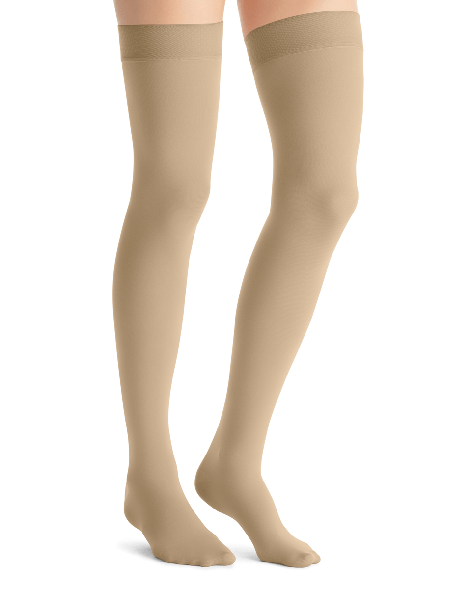 Jobst Opaque Bout Fermé Cuisse Haute Sensibilité Soutien Ferme 30-40 mmHg