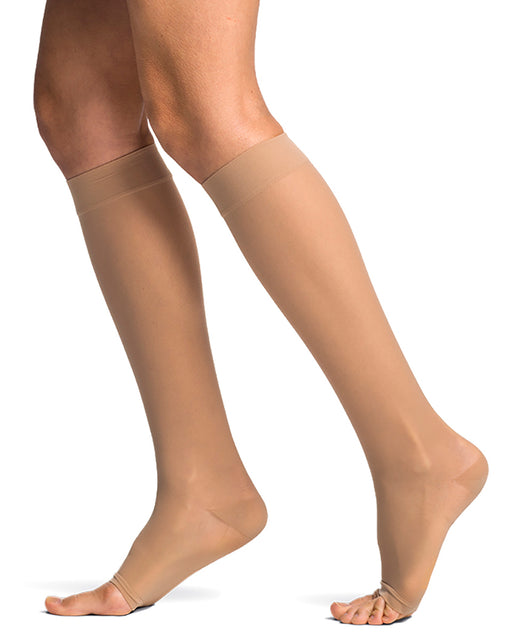 Sigvaris 780 EverSheer Women's Open Toe Knee Highs 20-30 mmHg - 782C