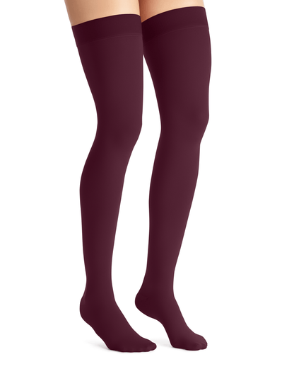 Jobst Blickdichter, moderater Halt, 15–20 mmHg, Oberschenkelhoch, mit Silikon-Oberteil