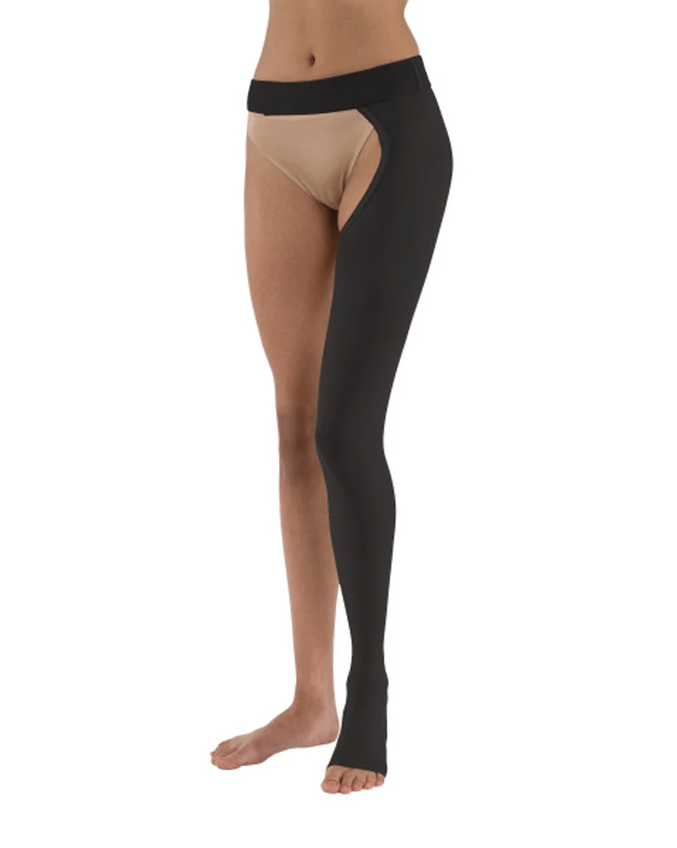 Jobst Relief Single Leg Chap Open Toe 30-40 mmHg