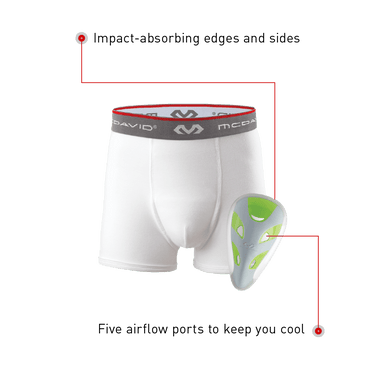 McDavid Boxer Brief w/Flexcup - MD9140