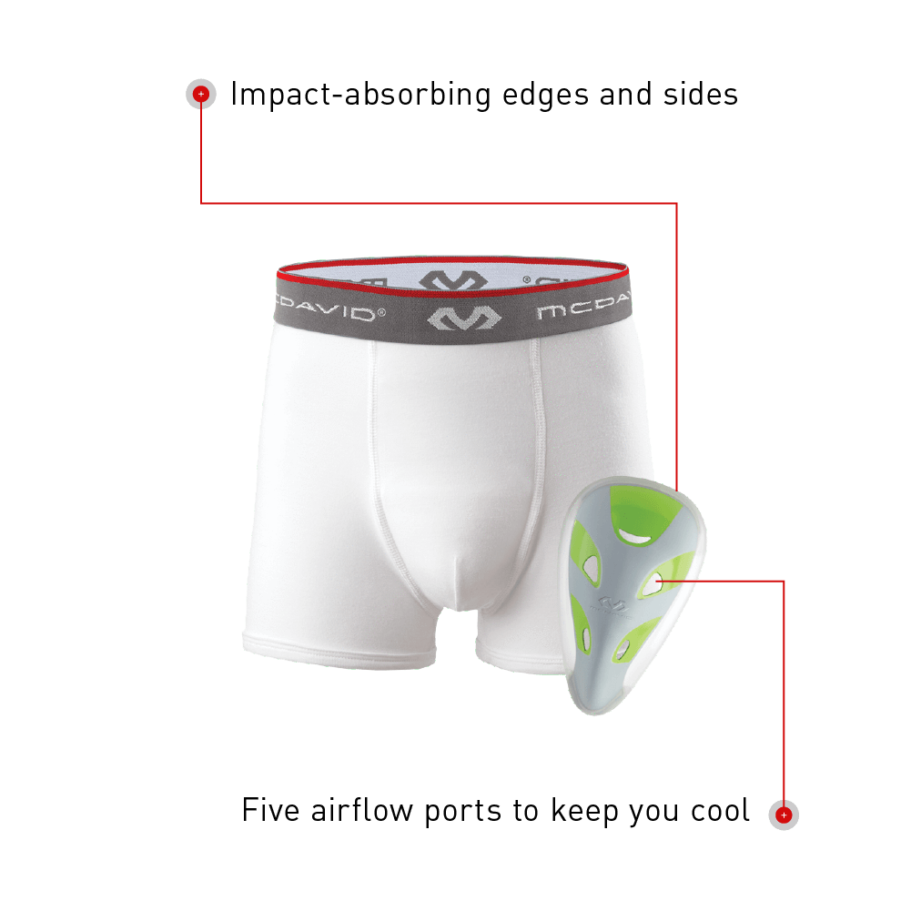 New McDavid Cross Compression Shorts w/ Hip Spica - Men's Size