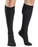 Dynaven Opaque Ribbed Men's 20-30 mmHg Knee High w/ Silicone Grip Top
