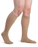 Dynaven Opaque Ribbed Men's 30-40 mmHg Knee High w/ Silicone Grip Top