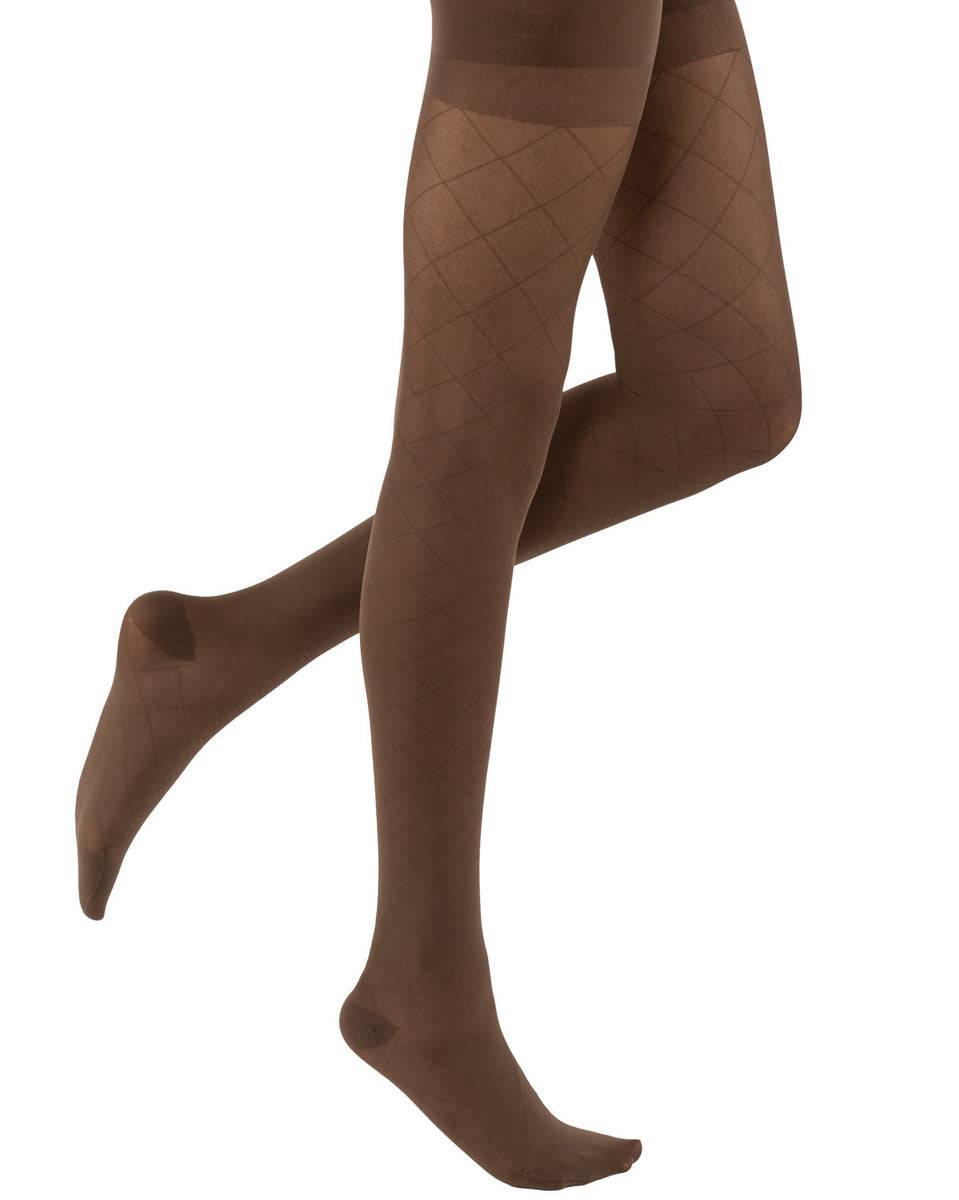 Jobst Ultrasheer Strümpfe mit geschlossener Spitze und Rautenmuster, 15–20 mmHg