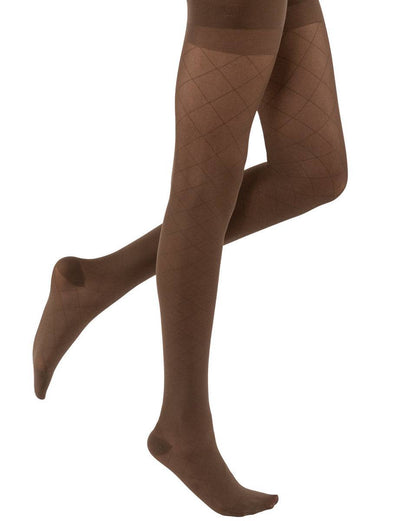 Jobst Ultrasheer Strümpfe mit geschlossener Spitze und Rautenmuster, 15–20 mmHg