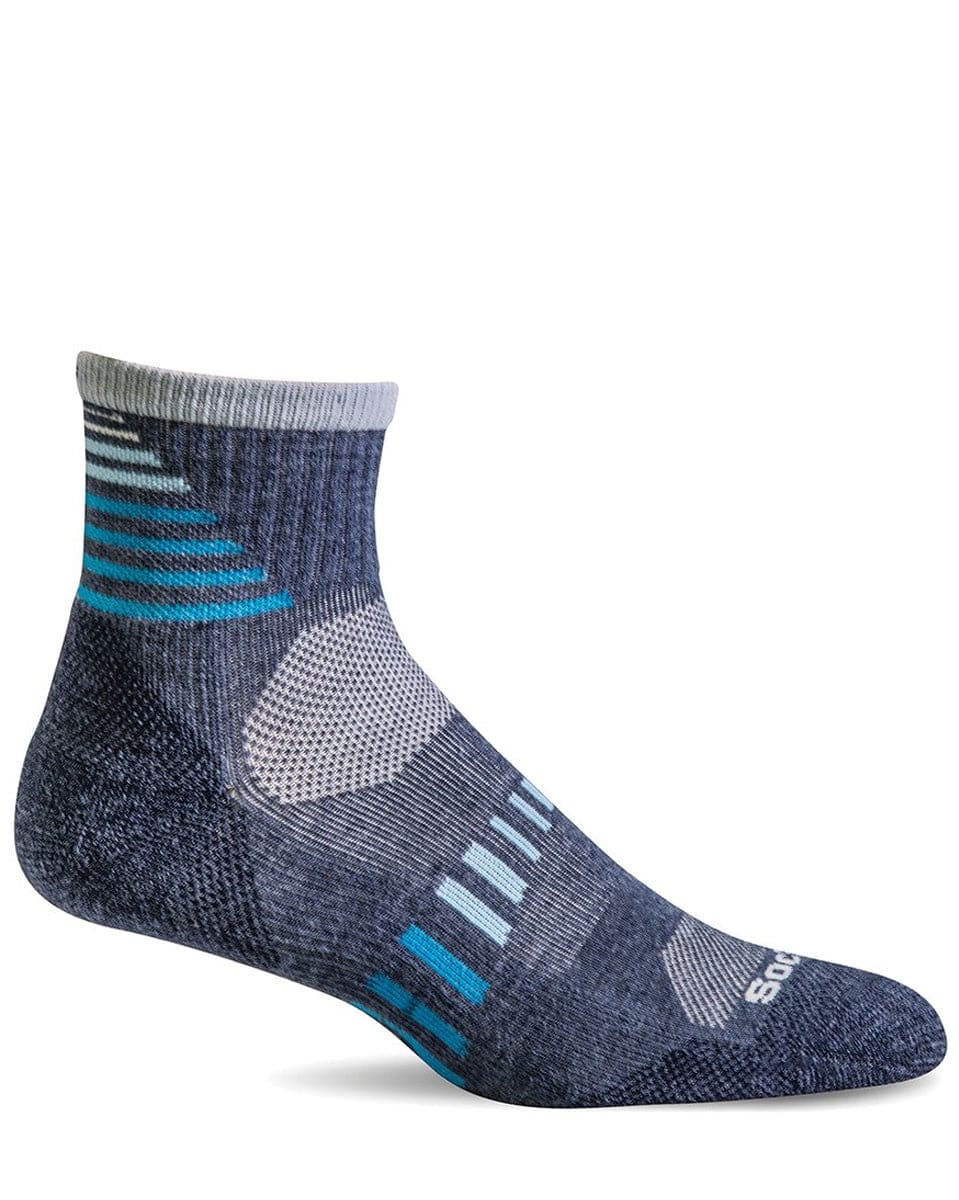 Sockwell Incline Moderate Support Women's Athletic Quarter Socks 1520 mmHg