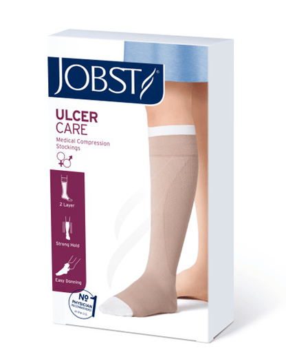 Jobst Ulcercare 2-Part System W/Lin Unisex - 2 STOCKINGS & 2 LINERS