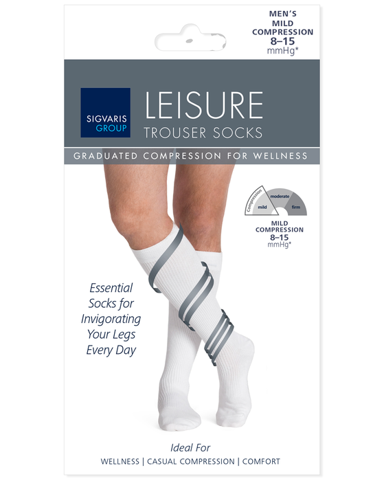 Sigvaris Men's 8-15 Leisure Trouser Calf